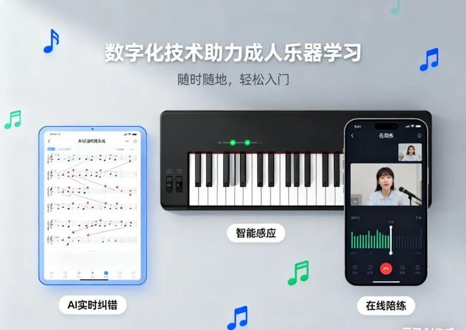 成人乐器培训市场大变天(图1)