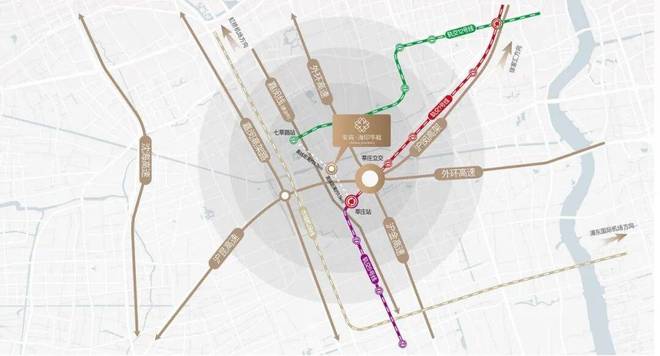 安高海印华庭官方售楼处莘庄芯全维配套双轨交汇便捷生活！(图9)