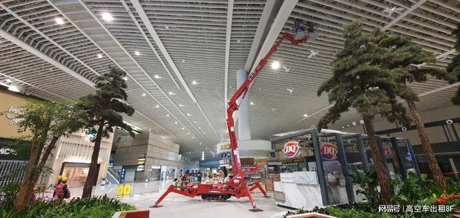 青岛胶州市蜘蛛升降车租赁(图2)