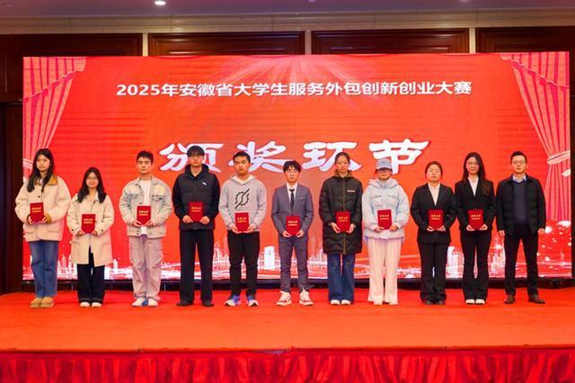 安徽扬子职业技术学院学子在安徽省服务外包创新创业大赛中斩获佳绩(图2)